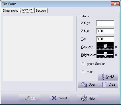 Tile design texture dialogue