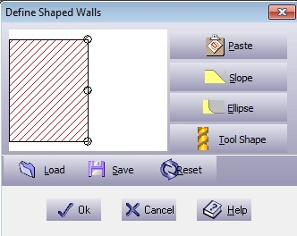 shaped walls dialog
