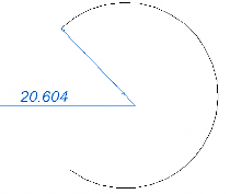  Radius measurement example
