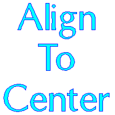  Align center example