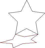 Transform shadow ground example