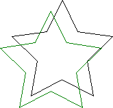 Transform shadow wall example